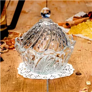 قندان شیشه ای طرح ایواکی