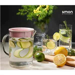 پارچ اکرولیک لیمون، پارچ لیمون، پارچ شب ، پارچ یخچال ، پارچ یخچالی، پارچ کوتاه، پارچ دربدار، پارچ سبک ، پارچ پلاستیکی 