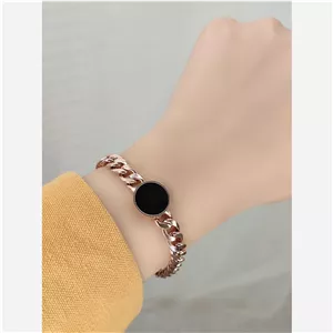 دستبند دخترانه بولگاری استیل