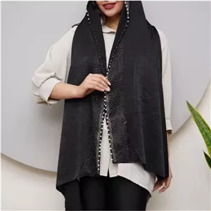 شال دور مرواریدی زنانه کوپرا
