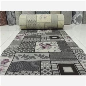 موکت رم آرتا برشی عرض 1 و 2 متر طوسی 