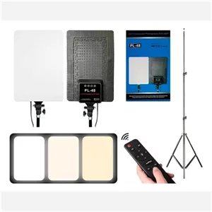 سافت لایت (پنل نور ثابت) PL-48 Soft Light Panel ( مناسب تولید محتوا ، استودیو ، عکاسی ، فیلمبرداری و ..)