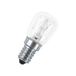 لامپ یخچال و فریزر 230 ولت 15 وات پایه شمعی E14 لامپ ST26 E14S 230V 15W CLEAR (لامپ شب خواب)