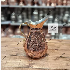 پارچ مسی اردکی الماس تراش نانو سایز بزرگ 