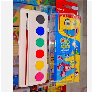 آبرنگ 6 رنگ آریا.ابرنگ اریا.ابرنگ 6 رنگ