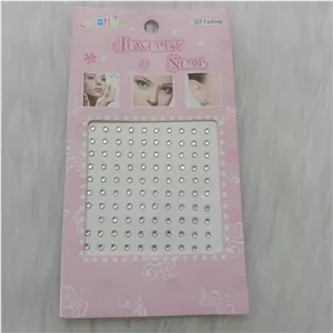 پیرسینگ بینی زنانه مدل چسبی طرح الماس کد nos110 بسته 100 عددی M3X