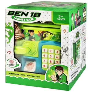 اسباب بازی مدل گاو صندوق اثر انگشتی رمزدار طرح بن تن کد WF-3002B10 DZN
