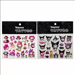 برچسب تتو مدل کرومی و ملودی بسته دو عددی NFU 