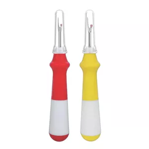 بشکاف خیاطی مدل دسته ژله ای رنگی کد PEL2COL مجموعه 2 عددی 6H5