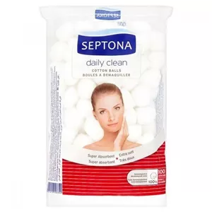 پنبه آرایشی سپتونا مدل extra soft بسته 100 عددی ZNU