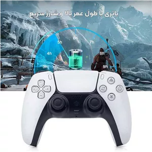 دسته بازی پلی استیشن 4 طرح ساده مدل Wireless controller T28 VST