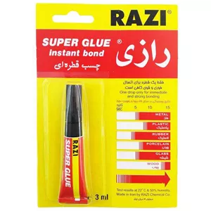 چسب مایع رازی مدل Super Glue ZTM