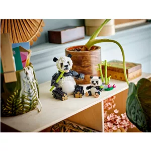 اقساطی و ارسال رایگان لگو سری کریتور مدل Wild Animals Panda Family کد 31165