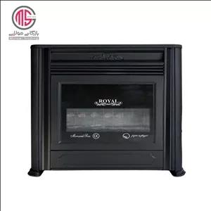 بخاری گازی مروارید سوز طرح شومینه رویال مدل 12000 ( پس کرایه )