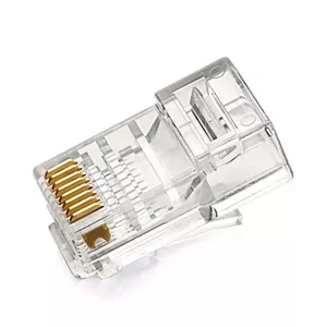 کانکتور CAT6 ای ام پی مدل AMP-110 بسته 100 عددی