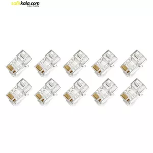 کانکتور Cat6 ای ام پی مدل AMP-110 بسته 10 عددی