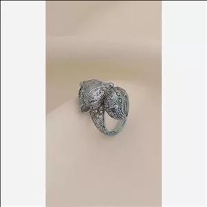 انگشتر روباه استیل ژوپینگ 