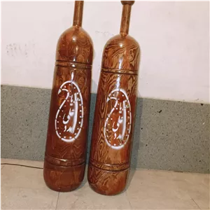 میل باستانی ،زورخانه ای جفت 18کیلویی استاندارد و مقاوم 