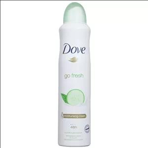 اسپری دئودورانت داو Dove زنانه مدل Go Fresh رایحه خیار و چای سبز حجم 250 میل