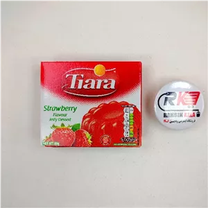 پودر ژله توت فرنگی تیاری TIARA