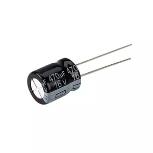 خازن الکترولیتی 470 میکرو فاراد 16ولت - 470uf 16V