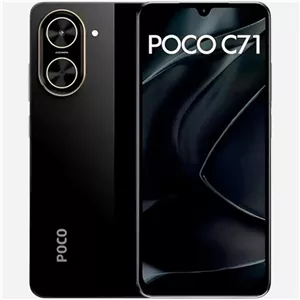 گوشی شیائومی Poco C71 حافظه 64 رم 3 گیگابایت (قبل از خرید حتما استعلام بگیرین) (پس کرایه)