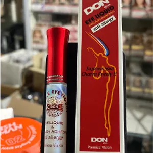 دان چسب مژه قلمدار آنتی آلرژی بیرنگ CLEAR WHITE DON EYELASH ADHESIVE anti allergy 5ML