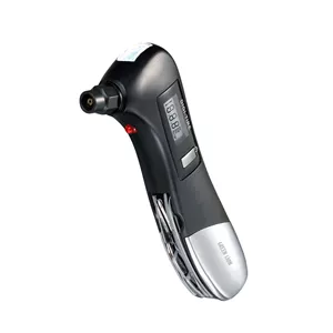 دستگاه گیج فشار دیجیتالی لاستیک 9در1 گرین Green Digital Tire Pressure Gauge 9 In 1 Rescue Tool