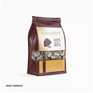 شکلات گالاردو GALLARDO تلخ 60 درصد 330 گرم