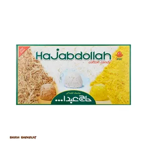 پشمک لقمه ای حاج عبدالله HAJABDOLLAH بسته بندی 350 گرمی