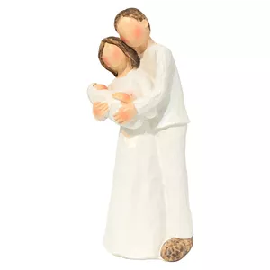 مجسمه مدل پدر و مادر و نوزاد کد KP-Family