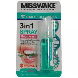 دهان شویه میسویک مدل Daily freshness حجم 30 میلی لیتر 6W6