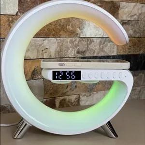 اسپیکر و چراغ خواب رومیزی آلارم دار مدل  Speaker  Night Lamp