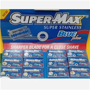 تیغ اصلاح سنتی سوپرمکس Super Max بسته 10 عددی