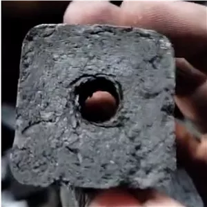 زغال فشرده 6 کیلویی برش خورده ممتاز (وزن خالص 6000گرم)
