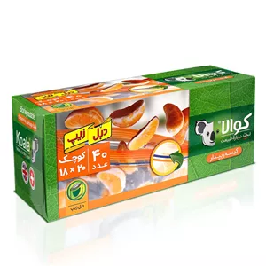 کیسه زیپ دار کوچک 40 عددی کوالا - 6261591802044