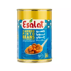 کنسرو لوبیا چیتی با قارچ 380 گرم اصالت - 6260273701200