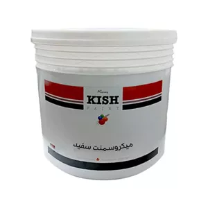میکروسمنت رونق کیش سفید 5 کیلویی