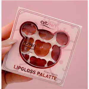 پالت رژ لب آرت اسکین خرسی  Artskin Lip Gloss Palette