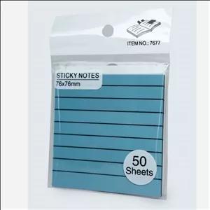 استیک نوت شفاف خط دار