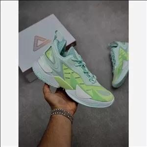 کفش والیبال و بسکتبال پیک مدل TAICHI سبز فسفری