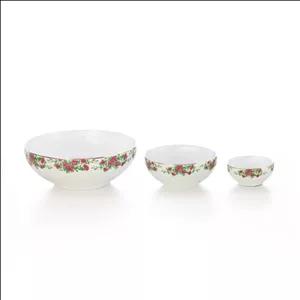 پیاله چینی زرین ایران مدل ایتالیا اف بیدگل درجه عالی مجموعه 13 عددی