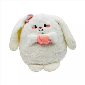 عروسک مدل خرگوش هلو بدست ارتفاع 18 سانتی متر