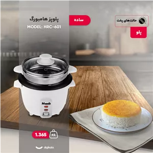 پلوپز 2 نفره هامبورگ مدل HRC-601 TEY