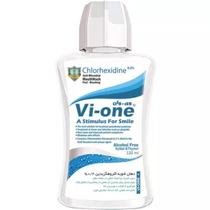 دهان شویه وی وان مدل Chlorhexidine حجم 330 میلی لیتر V5H