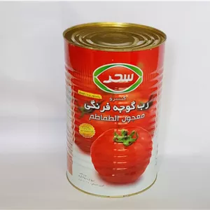 رب گوجه فرنگی 4.5 کیلویی حلب سحر