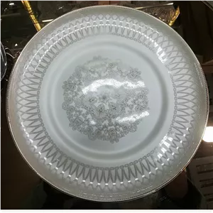 بشقاب پیش دستی میوه خوری چینی لورین طرح روجا 
