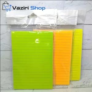استیک نوت خط دار سایز A6 اسکول مکس