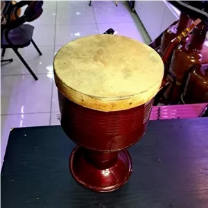 تنبک فلزی سبک و با دوام مناسب هنرجویان موسیقی سایز (بزرگ)