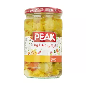 ترشی مخلوط 670 گرم پیک 6263555001463